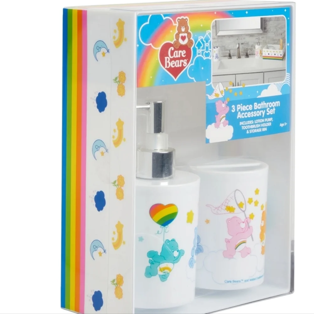 Care Bears 3-PC Bathroom Accessory Set